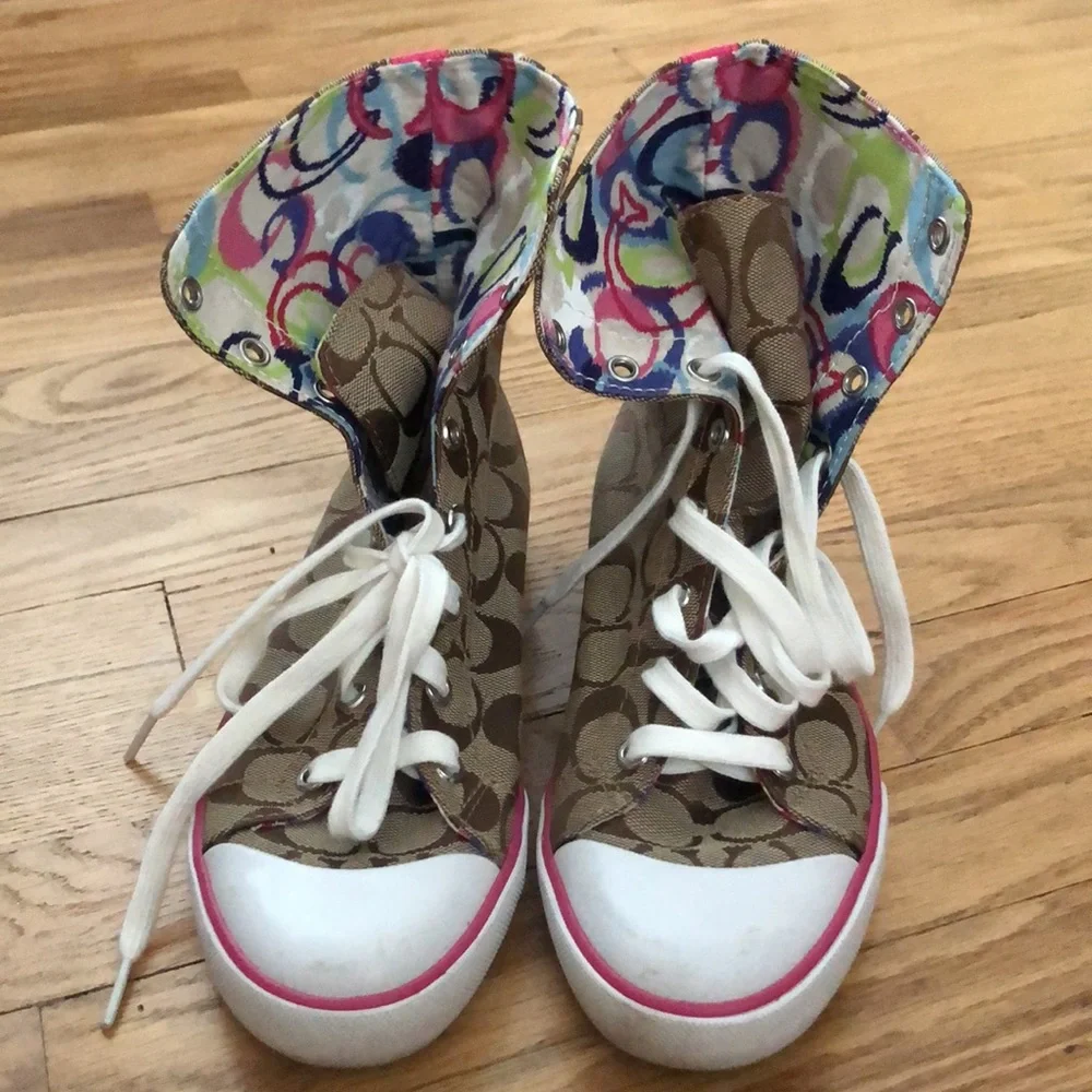 COACH HIGH TOPS - Picture 4 of 9